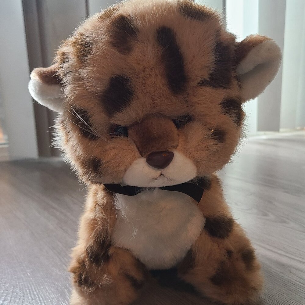Vintage 1982 Gund Cheetah Cub 'Tamba'